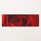 Tapis De Yoga Rose rouge ymcna (Devant (Horizontal))