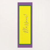 Tapis De Yoga Rose vif! (Dos)