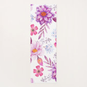 Tapis De Yoga Rose violette (Dos)
