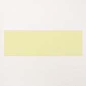 Tapis De Yoga Rosebud jaune (Dos (Horizontal))