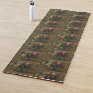 Tapis De Yoga Roses florissants dans un vase de Pierre Renoir Cl