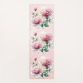 Tapis De Yoga Roses roses de chiffon (Devant)