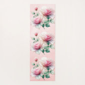 Tapis De Yoga Roses roses de chiffon (Dos)