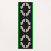 Tapis De Yoga Roses roses rose Pair Abstrait (Devant)