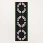 Tapis De Yoga Roses roses rose Pair Abstrait (Dos)