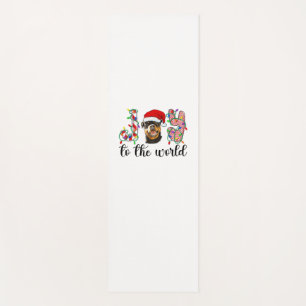Tapis De Yoga Rottweiler Christmas Rottie Xmas Party Rottweiler