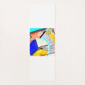 Tapis De Yoga Roue Abstraite (Dos)