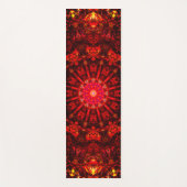 Tapis De Yoga Rouge élégant (Devant)