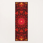 Tapis De Yoga Rouge élégant (Dos)