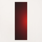 Tapis de yoga rouge et noir (Devant)