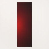 Tapis de yoga rouge et noir (Dos)