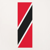 Tapis De Yoga Rouge noir (Devant)