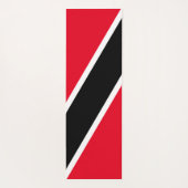 Tapis De Yoga Rouge noir (Dos)