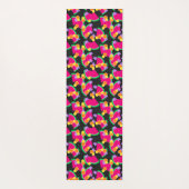 Tapis De Yoga Rouge pastèque Lémons jaunes Tropical (Dos)