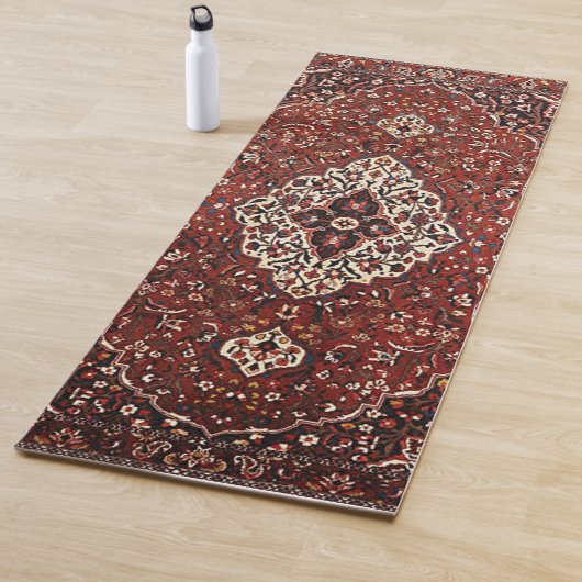 Tapis De Yoga Ruban oriental d'antiquité persane turc (En situation)