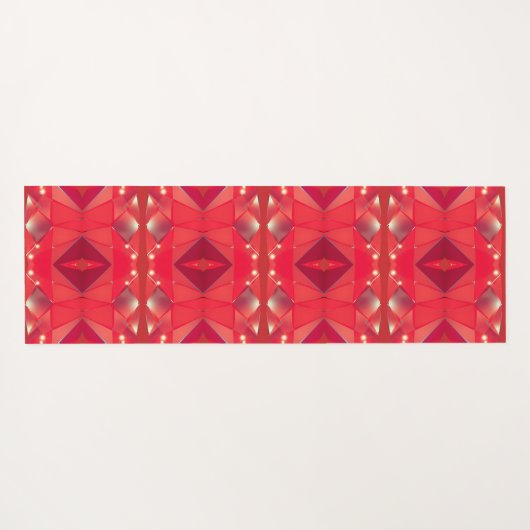 Tapis De Yoga Ruby du 40e anniversaire (Dos (Horizontal))