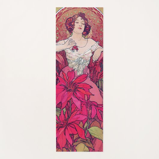 Tapis De Yoga Ruby (Quatre Bijoux), Alphonse Mucha (Devant)