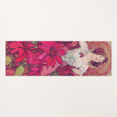 Tapis De Yoga Ruby (Quatre Bijoux), Alphonse Mucha (Devant (Horizontal))