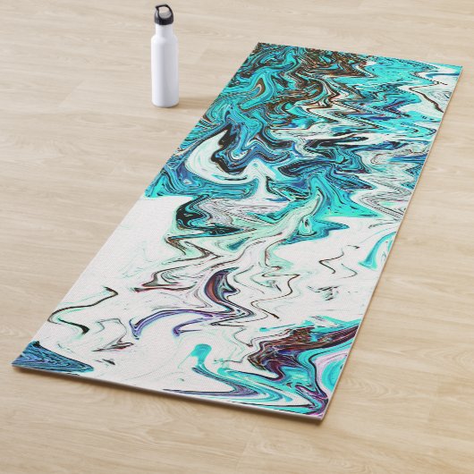 Tapis De Yoga Rushing Sea..... (En situation)
