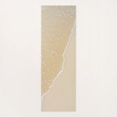 Tapis De Yoga Sable De Plage Tropical. (Dos)