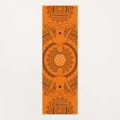Tapis De Yoga Sacral Chakra Svadhisthana Sérénité (Devant)