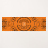 Tapis De Yoga Sacral Chakra Svadhisthana Sérénité (Devant (Horizontal))