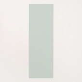 Tapis De Yoga Sage Green Calligraphie Nom Yoga Mat (Dos)