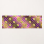 Tapis De Yoga Sagittaire & Dragon Métal (Dos (Horizontal))