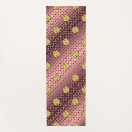 Tapis De Yoga Sagittaire & Dragon Métal (Devant)