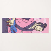 Tapis De Yoga samouraï (Devant (Horizontal))