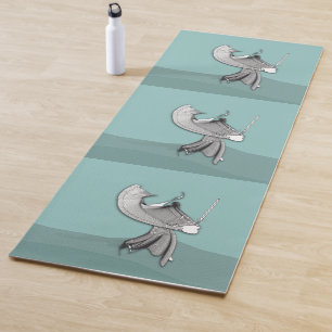 Tapis De Yoga Samurai numérique