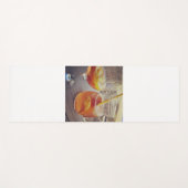 Tapis De Yoga Sangria et soleil (Devant (Horizontal))