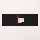 Tapis De Yoga "Save the date" pour mariage (Devant (Horizontal))