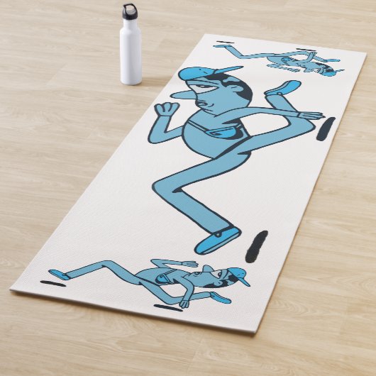 Tapis De Yoga Scarper. (En situation)