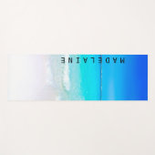 Tapis De Yoga Scène balnéaire Été Ocean Beach Fitness (Devant (Horizontal))