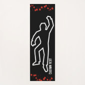 Tapis De Yoga Scène criminelle (Devant)