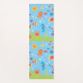 Tapis De Yoga Scène sous-marine mignonne (Devant)