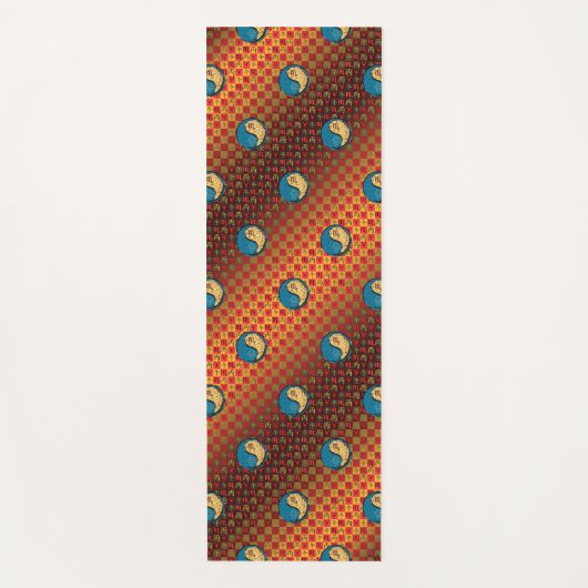 Tapis De Yoga Scorpio & Fire Horse (Devant)