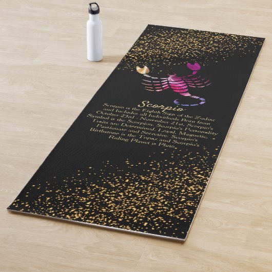Tapis De Yoga Scorpio Scorpion - Signe zodiaque (En situation)