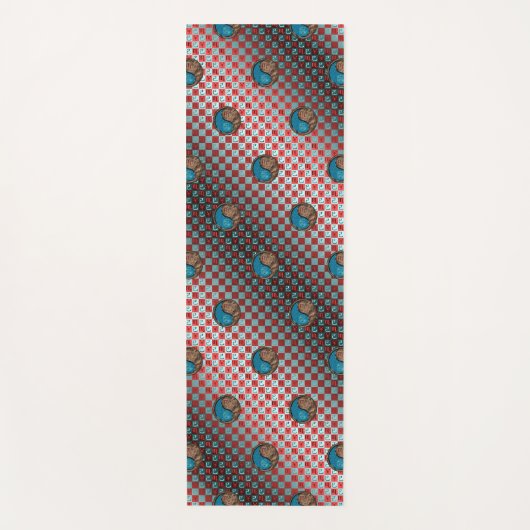 Tapis De Yoga Scorpio & Serpent de Terre (Devant)