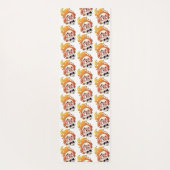 Tapis De Yoga Scovillelicicic Fire Head Yoga Mat (Dos)