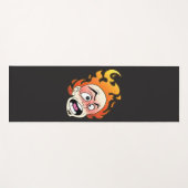 Tapis De Yoga Scovillelicicic Fire Head Yoga Mat (Devant (Horizontal))