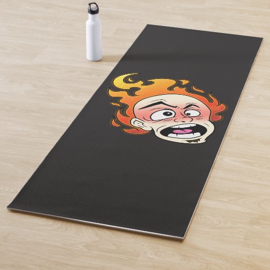 Tapis De Yoga Scovillelicicic Fire Head Yoga Mat (En situation)