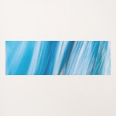 Tapis De Yoga Sea Blue Abstract (Dos (Horizontal))