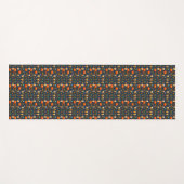 Tapis De Yoga Seamless pattern with chess pieces, books, dice (Devant (Horizontal))