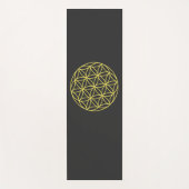Tapis De Yoga Semence De Vie Géométrie Sacrée (Devant)