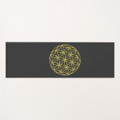 Tapis De Yoga Semence De Vie Géométrie Sacrée (Devant (Horizontal))