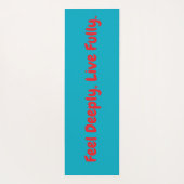 Tapis De Yoga sentiments est (Dos)