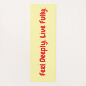 Tapis De Yoga sentiments est (Dos)