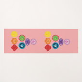 Tapis De Yoga Sept Chakras Yoga Mat (Devant (Horizontal))